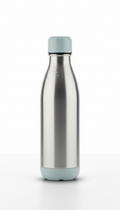 Self-carbonating bottle stainless steel