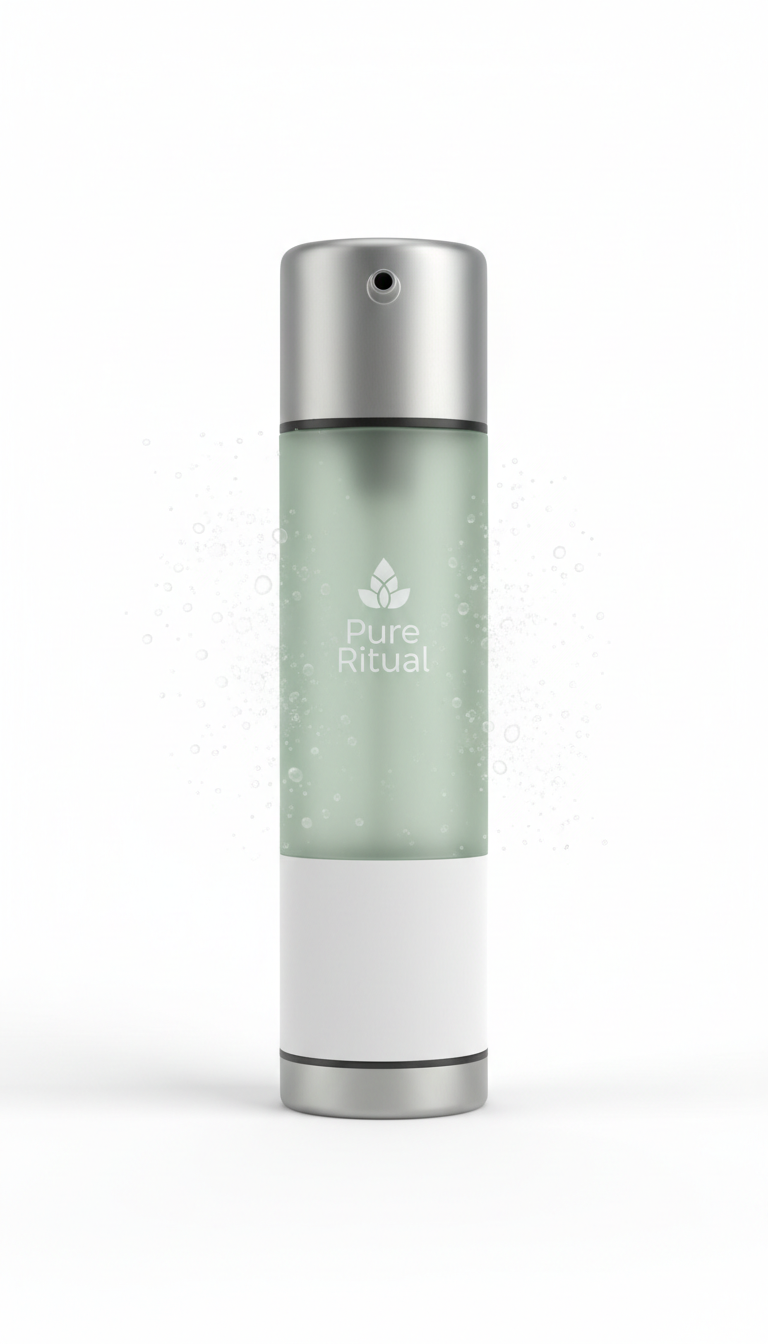 Self-carbonating bottle eucalyptus mist